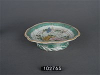 彩繪牡丹紋盤藏品圖，第3張