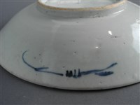 青花牡丹鳳紋盤藏品圖，第4張