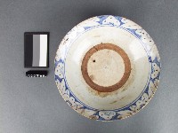 青花山水花卉紋盤藏品圖，第1張