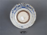 青花山水花卉紋盤藏品圖，第3張