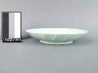 三彩荷花紋盤藏品圖，第2張