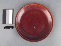 赤釉盤藏品圖，第1張