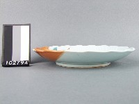 彩繪花卉紋盤藏品圖，第2張
