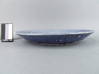 青花雙鳳囍字盤藏品圖，第2張