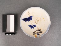 彩繪葉紋碟藏品圖，第1張