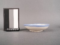 彩繪花草鳥紋碟藏品圖，第2張