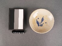 青花花卉紋碟藏品圖，第1張