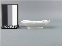 黑紅彩福松紋碟藏品圖，第3張