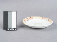 雙彩海濤紋碟藏品圖，第2張