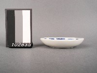 青花花卉紋碟藏品圖，第2張