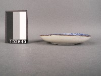 青花花卉紋碟藏品圖，第2張