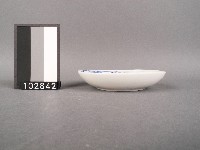 青花花卉紋碟藏品圖，第2張