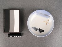 彩繪山水紋碟藏品圖，第1張