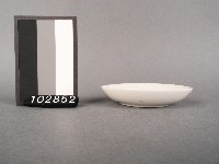 青花龜甲文字碟藏品圖，第2張