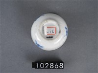 青花壽字杯藏品圖，第3張