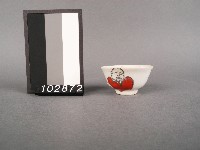 黑紅彩人物紋杯藏品圖，第1張