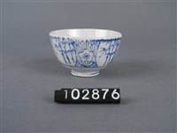 青花梅蘭竹三友杯藏品圖，第4張