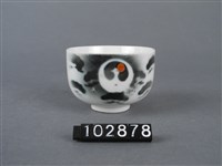 雙彩鶴紋杯藏品圖，第4張