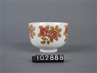 彩繪花卉紋杯藏品圖，第5張