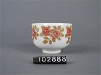 彩繪花卉紋杯藏品圖，第7張