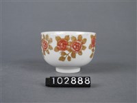 彩繪花卉紋杯藏品圖，第8張