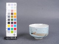 三彩花卉紋杯藏品圖，第1張