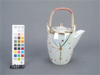金紅彩茶壺藏品圖，第2張