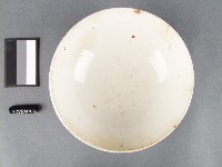 黃金釉青花綠彩花卉囍字碗藏品圖，第2張