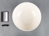 黃金釉青花桃紅彩花卉紋碗藏品圖，第2張