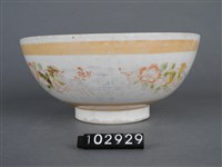 黃金釉彩繪花鳥紋碗藏品圖，第9張