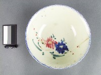 彩繪花卉紋碗藏品圖，第1張