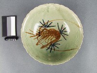 彩繪蝦紋碗藏品圖，第1張