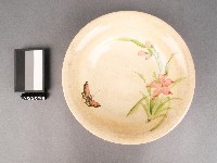 彩繪花卉蝴蝶紋碗藏品圖，第1張