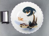 三彩椰子紋碗藏品圖，第1張