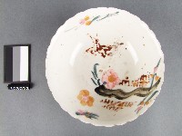 彩繪花鳥紋碗藏品圖，第1張