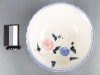 三彩花卉紋碗藏品圖，第1張