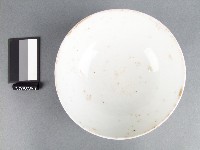 青花紅彩花卉紋碗藏品圖，第2張