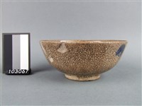 青花紅彩花卉紋碗藏品圖，第2張