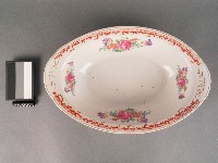 紅綠彩花卉紋碗藏品圖，第1張