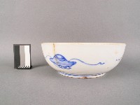 青花山水紋碗藏品圖，第2張