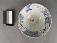 青花兔紋碗藏品圖，第1張