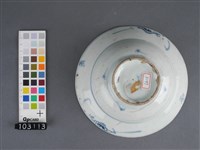 青花兔紋碗藏品圖，第3張