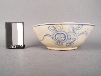 青花雙錢紋碗藏品圖，第1張