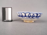 青花團圓紋碗藏品圖，第2張