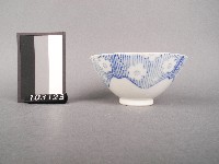 青花花卉紋碗藏品圖，第1張