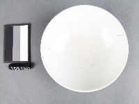 藍綠彩花卉囍字碗藏品圖，第2張