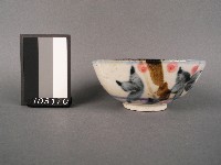 三彩竹葉紋碗藏品圖，第1張