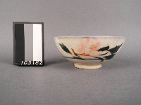 彩繪花卉紋碗藏品圖，第1張