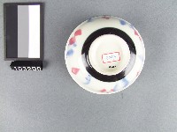 紅藍彩葉紋碗藏品圖，第3張