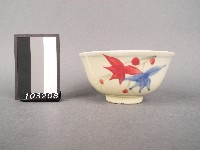 彩繪葉紋碗藏品圖，第1張